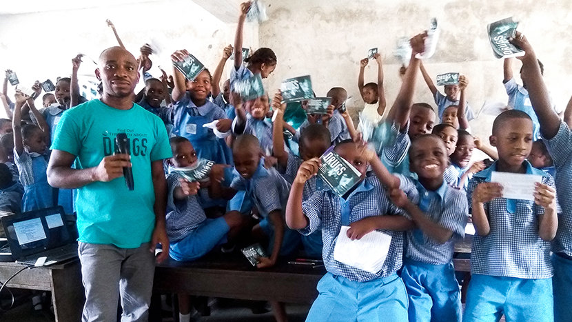 PURE PASSION MOTIVATES NIGERIAN ANTI-DRUG ADVOCATE TO REACH YOUTH WITH TRUTH